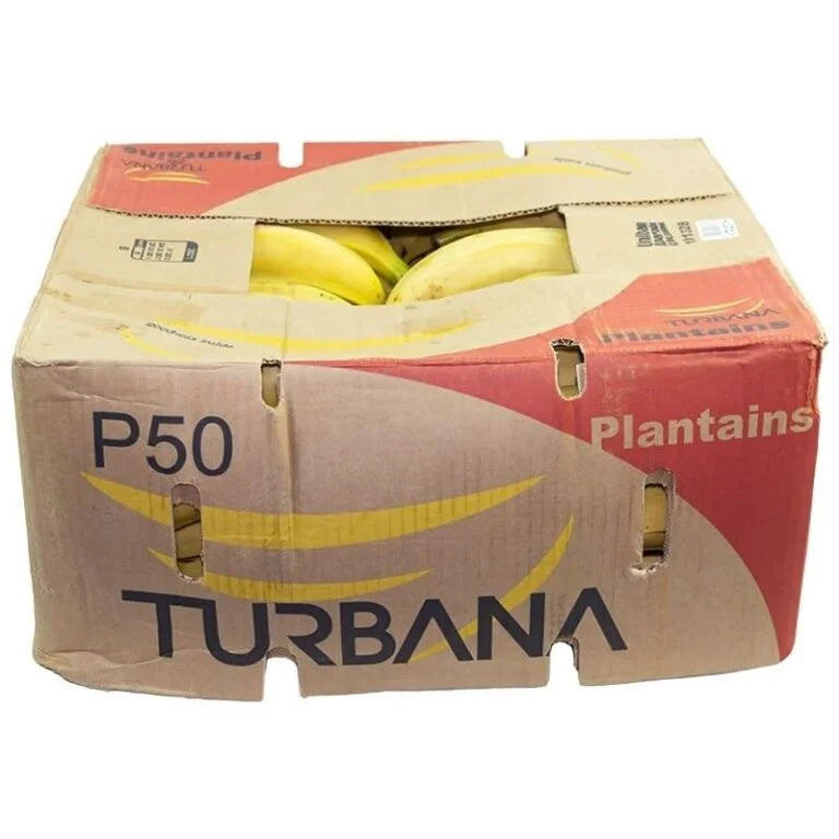 Fresh Ripe Golden Yellow Plantain