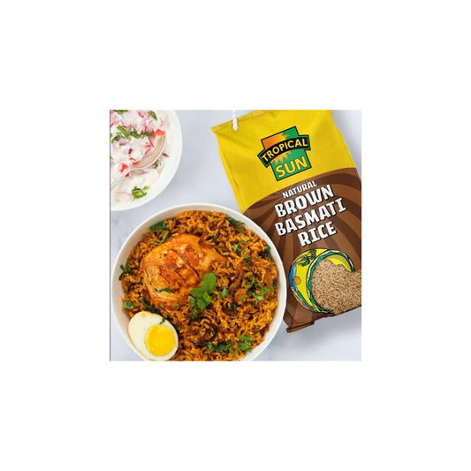 Tropical Sun Natural Brown Basmati Rice-5KG
